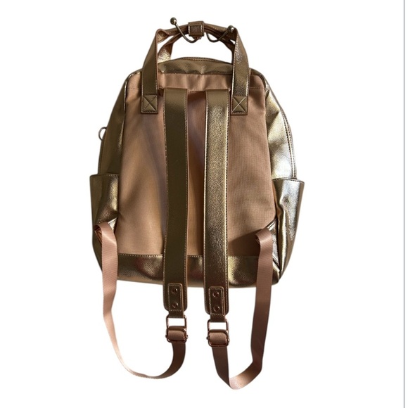 NWOT Mickey Mouse Icon Flair Rose Gold Backpack - Picture 5 of 11